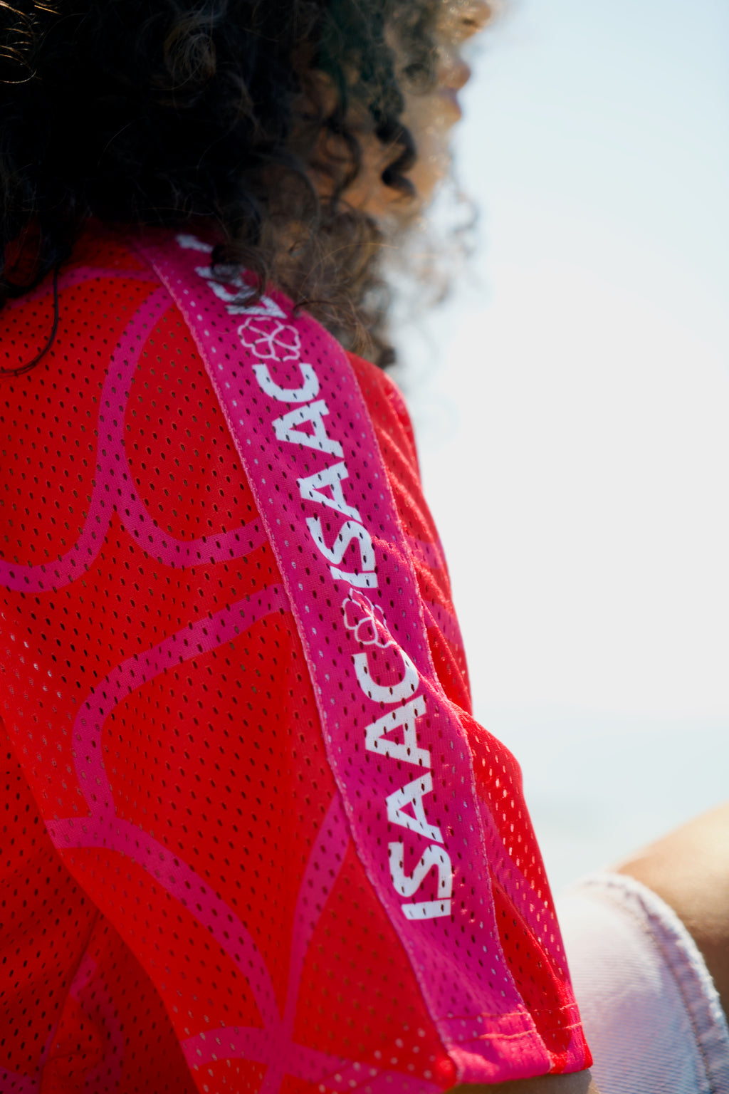 Maillot Streetwear rouge