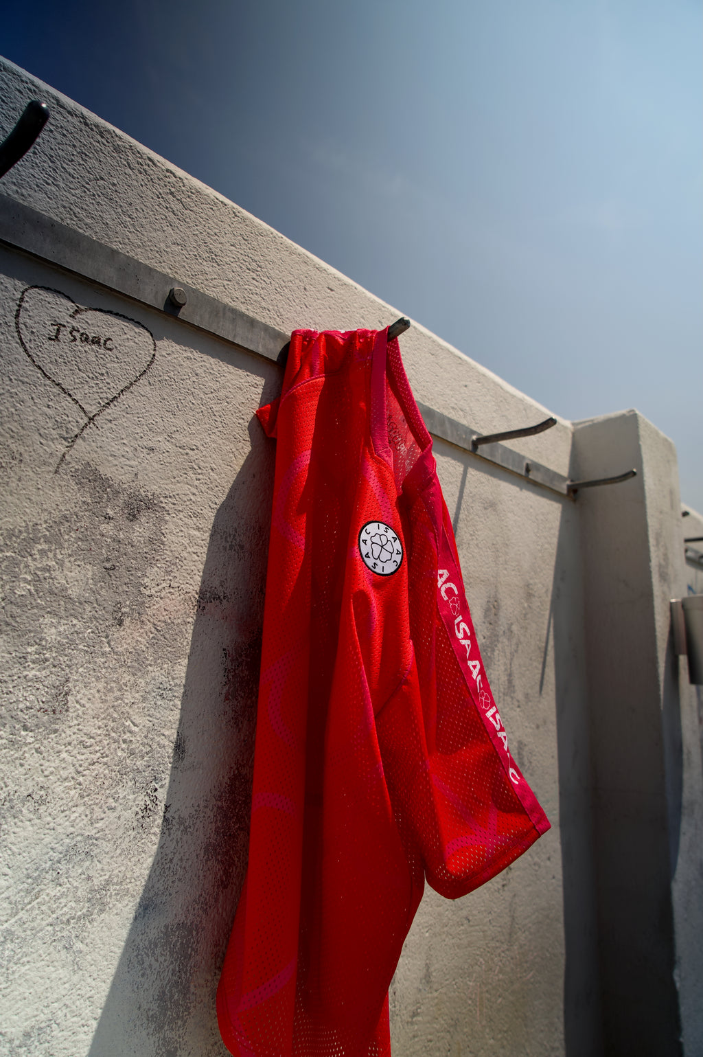 Maillot Streetwear rouge
