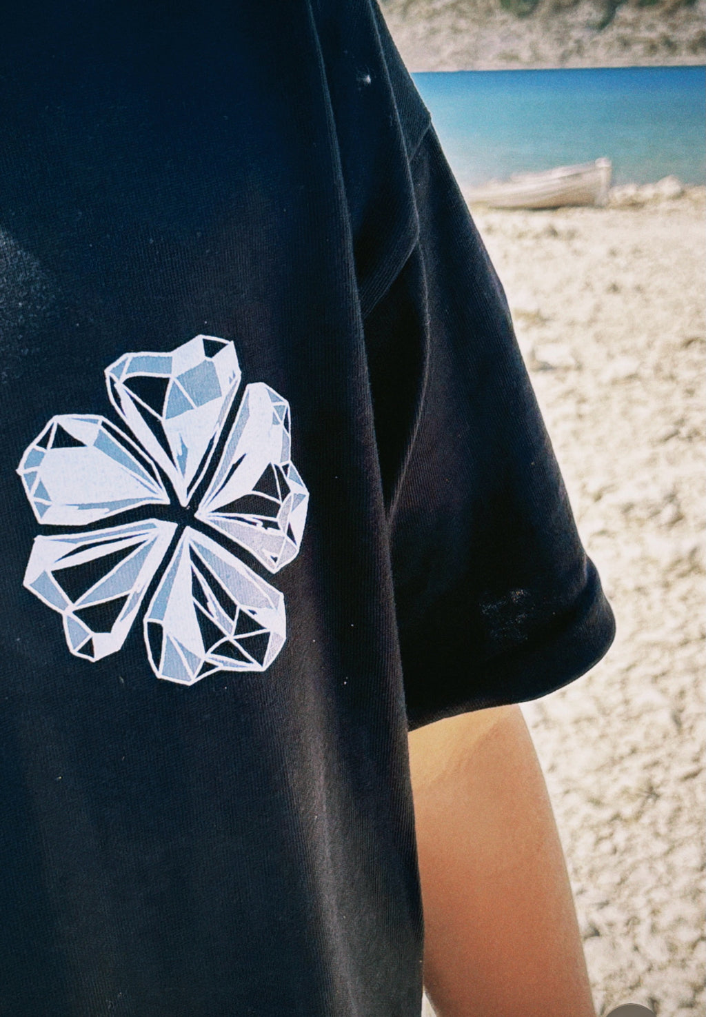 T-shirt noir Diamond
