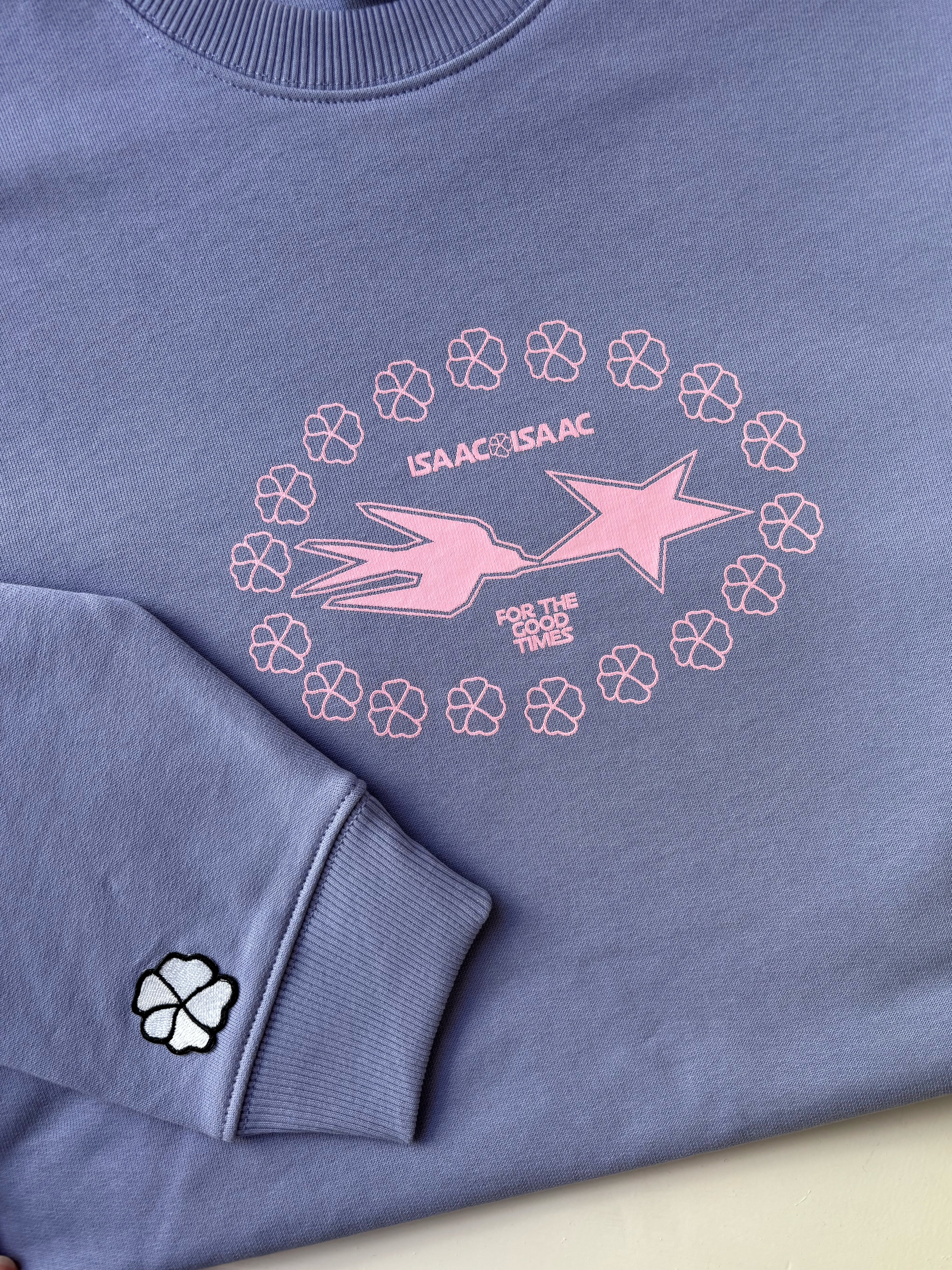 Crew neck violet Crown