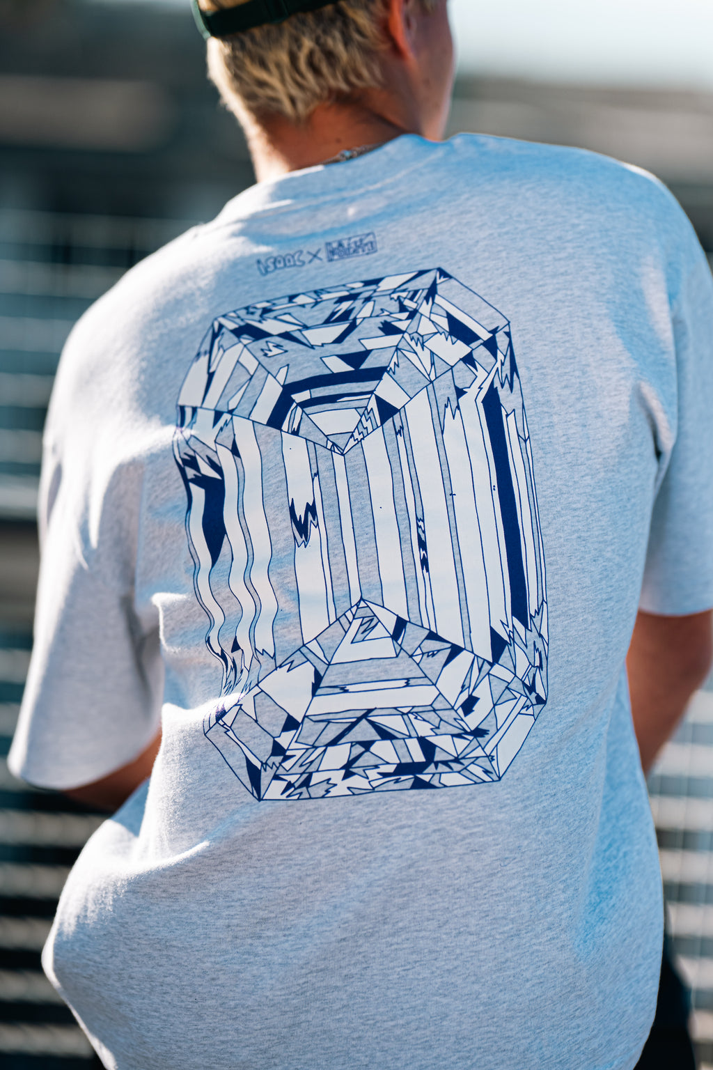 T-shirt gris Diamond