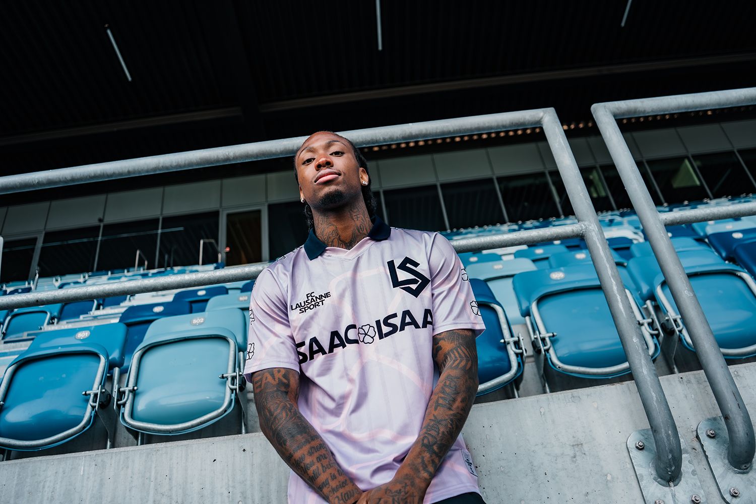 Maillot Mauve LS X ISAAC ISAAC