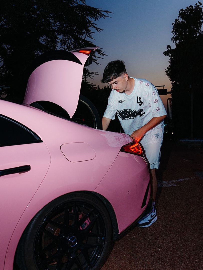 Maillot Rose LS X ISAAC ISAAC