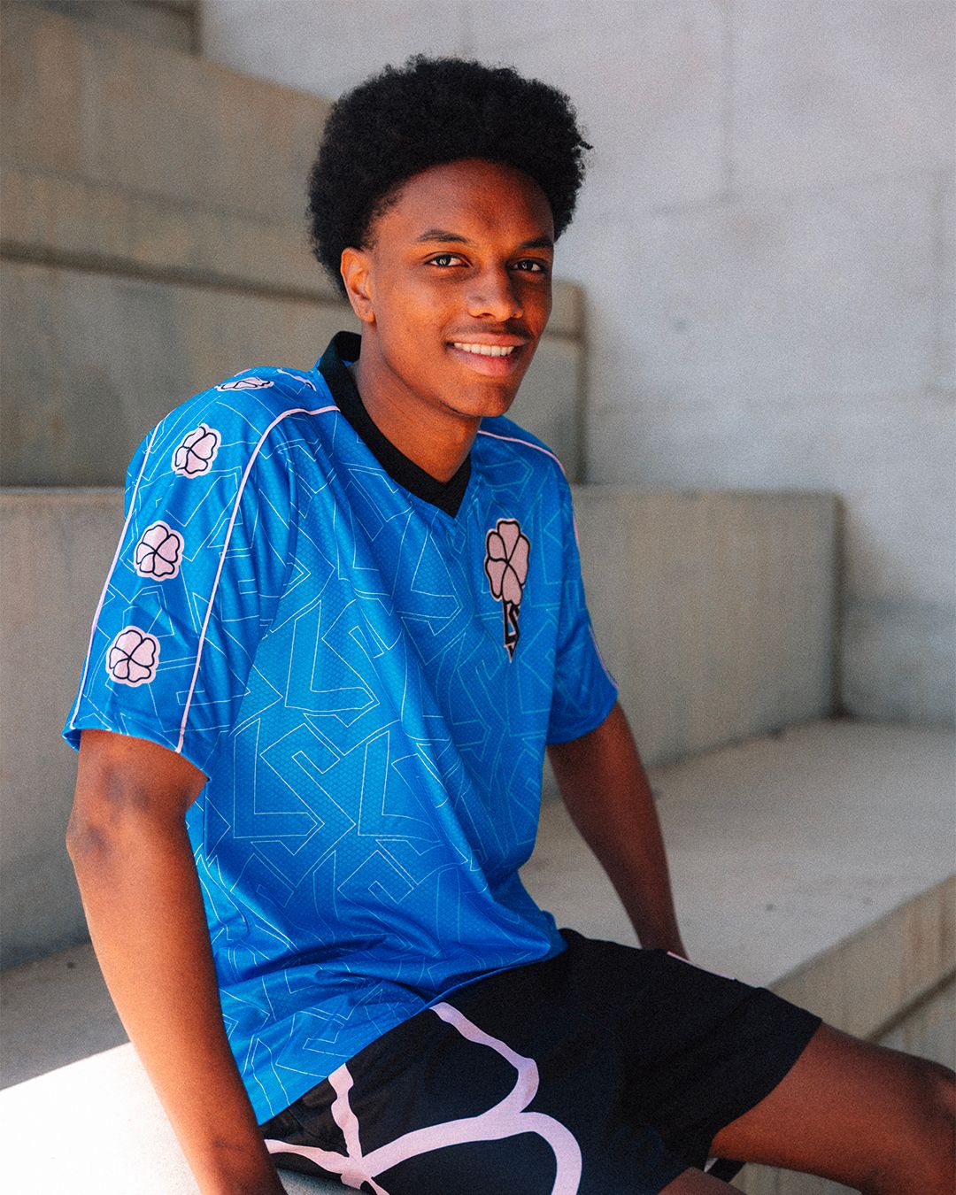 Maillot Bleu LS X ISAAC ISAAC