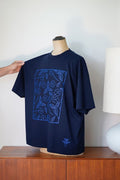 T-Shirt Oversize Night Garden