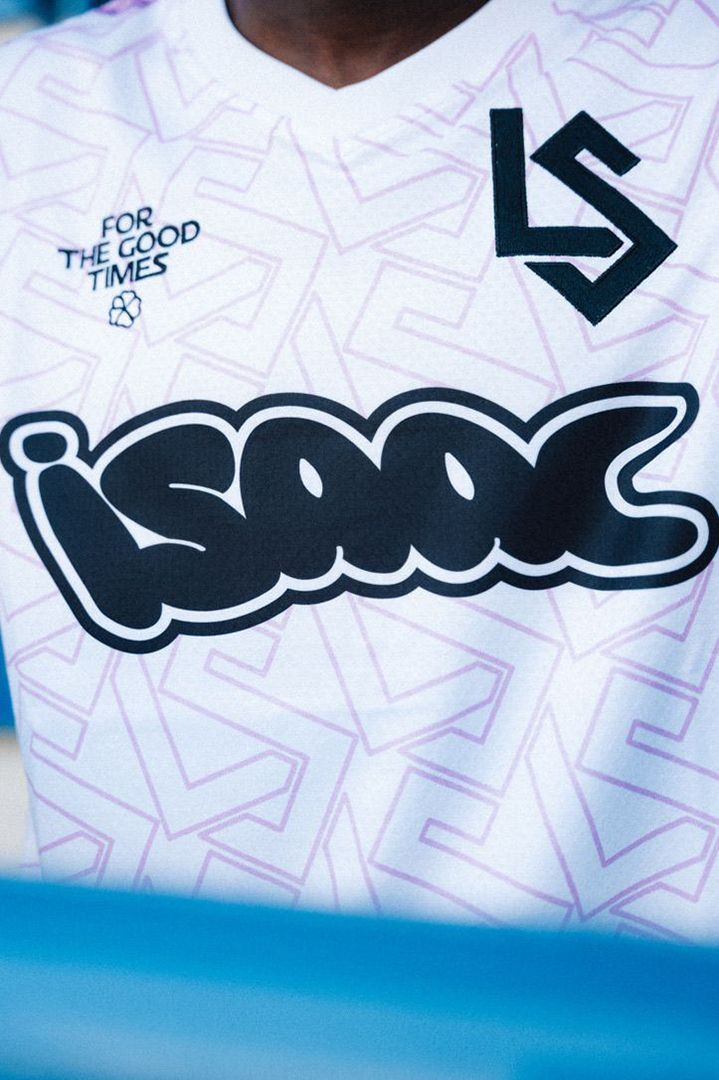 Maillot Rose LS X ISAAC ISAAC