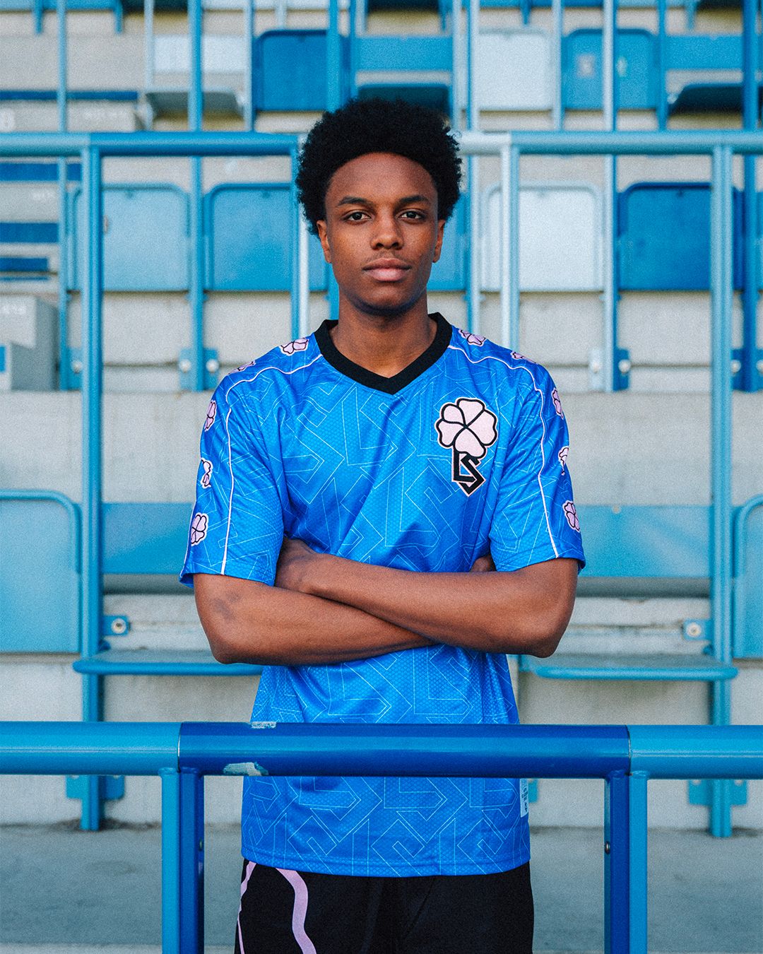 Maillot Bleu LS X ISAAC ISAAC